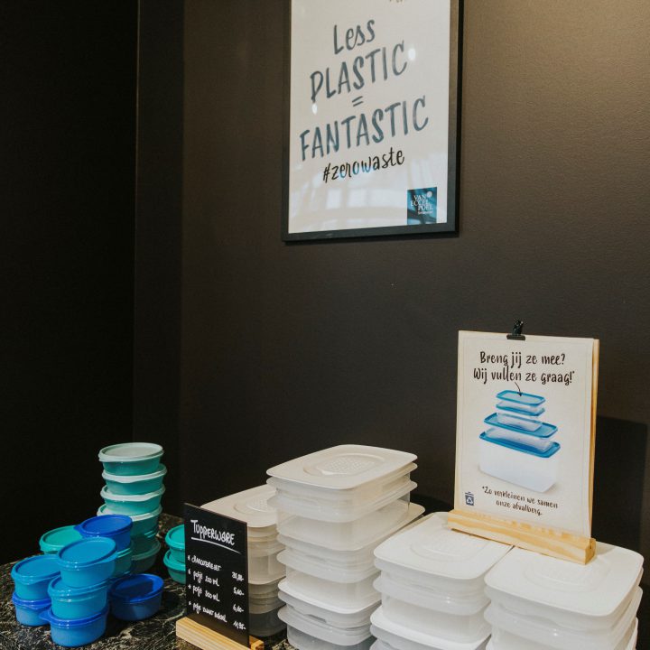 Less plastic