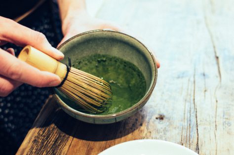Foodiesfeed com preparing japanese matcha green tea